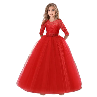 Vestido de Princesa Rojo