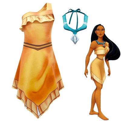 Vestido princesa pocahontas