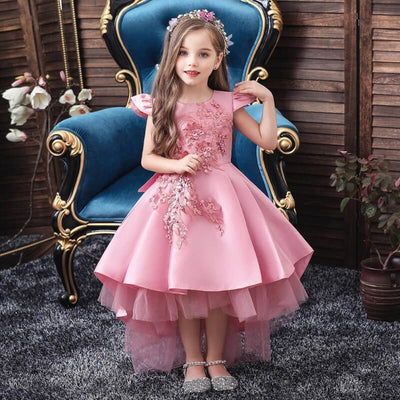 Vestido de princesa color rosa​ 