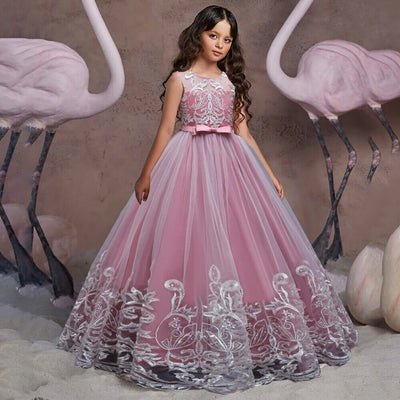 Vestido de princesa con tul 