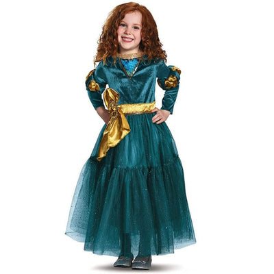 Vestido de princesa merida