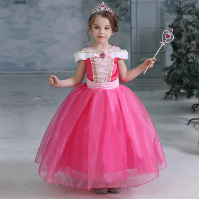 Vestido de princesa rosado