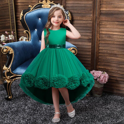 Vestido de princesa verde​ 