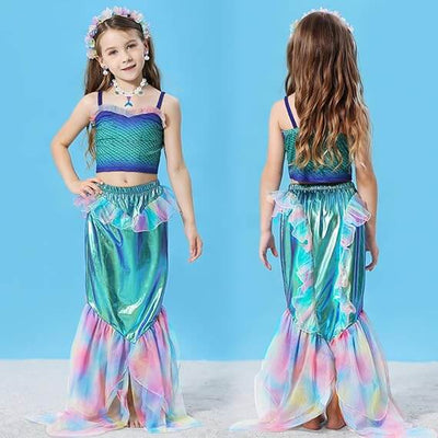 Vestido princesa sirenita ariel​ 